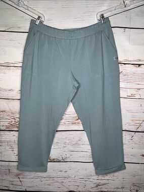 Life is Good Women’s Size XXL Blue/Green Crusher-Flex Pull On Crop Pants